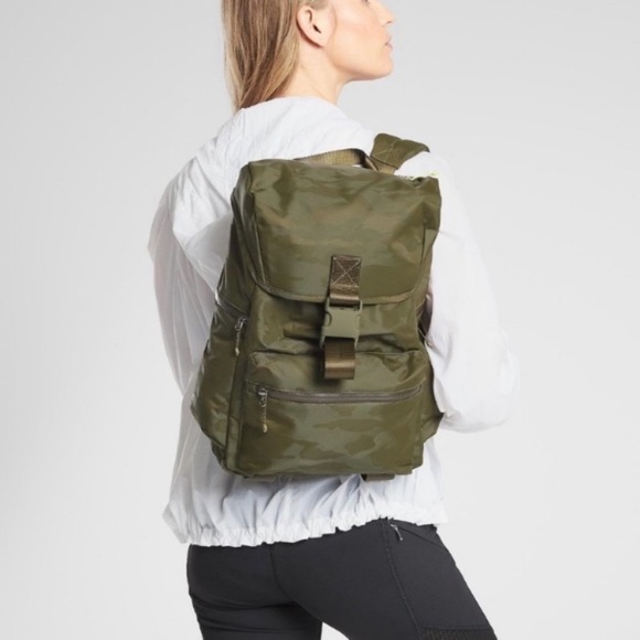 Athleta | Bags | Nwt Rare Athleta Camo Venture Utility Backpack | Poshmark